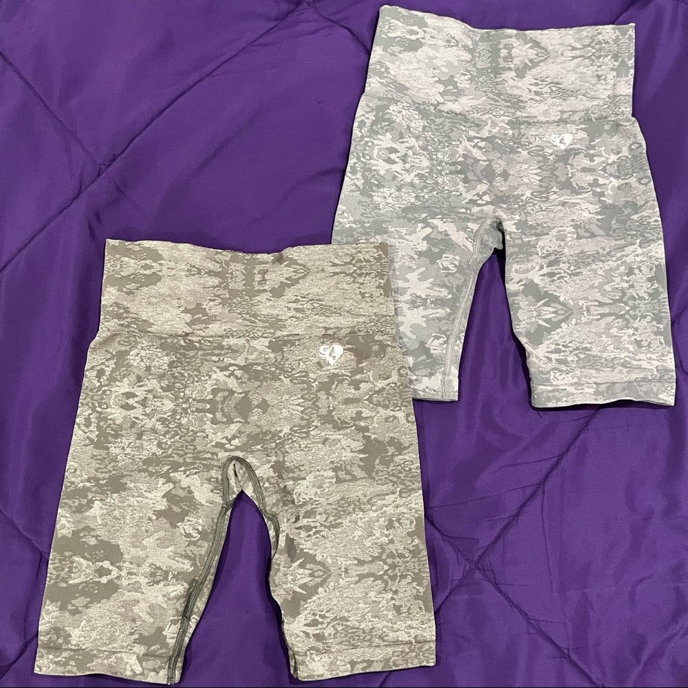 Women's Best Camo Cycling Shorts Bundle